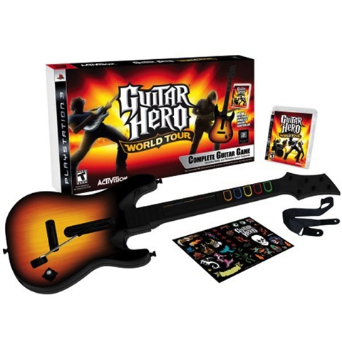 Guitar Hero World Tour (WIth Guitar) PS3