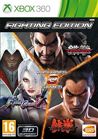 Fighting Edition: Tekken 6  Tekken Tag Tournament 2 and Soul Calibur V Xbox 360