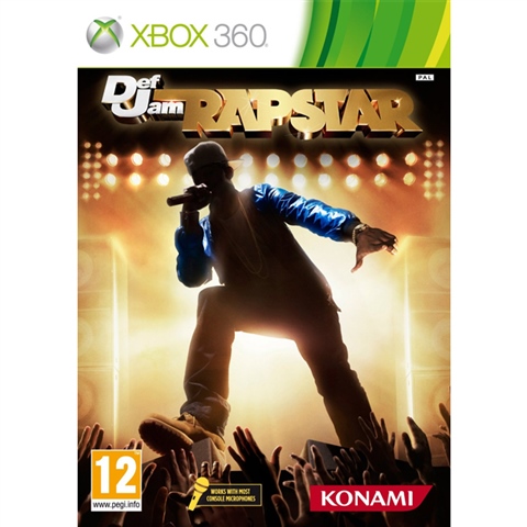 DefJam Rapstar With Mic Xbox 360