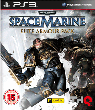 Warhammer 40000 Space Marine Elite Armour Pack PS3