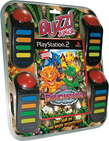 Buzz - Dino Den (With Buzzers) PS2