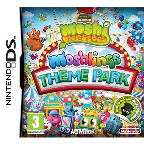 Moshi Monsters: Moshlings Theme Park DS