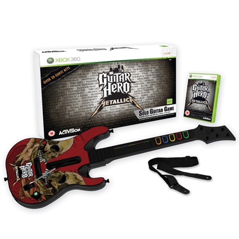 Guitar Hero Metallica (With Guitar) Xbox 360