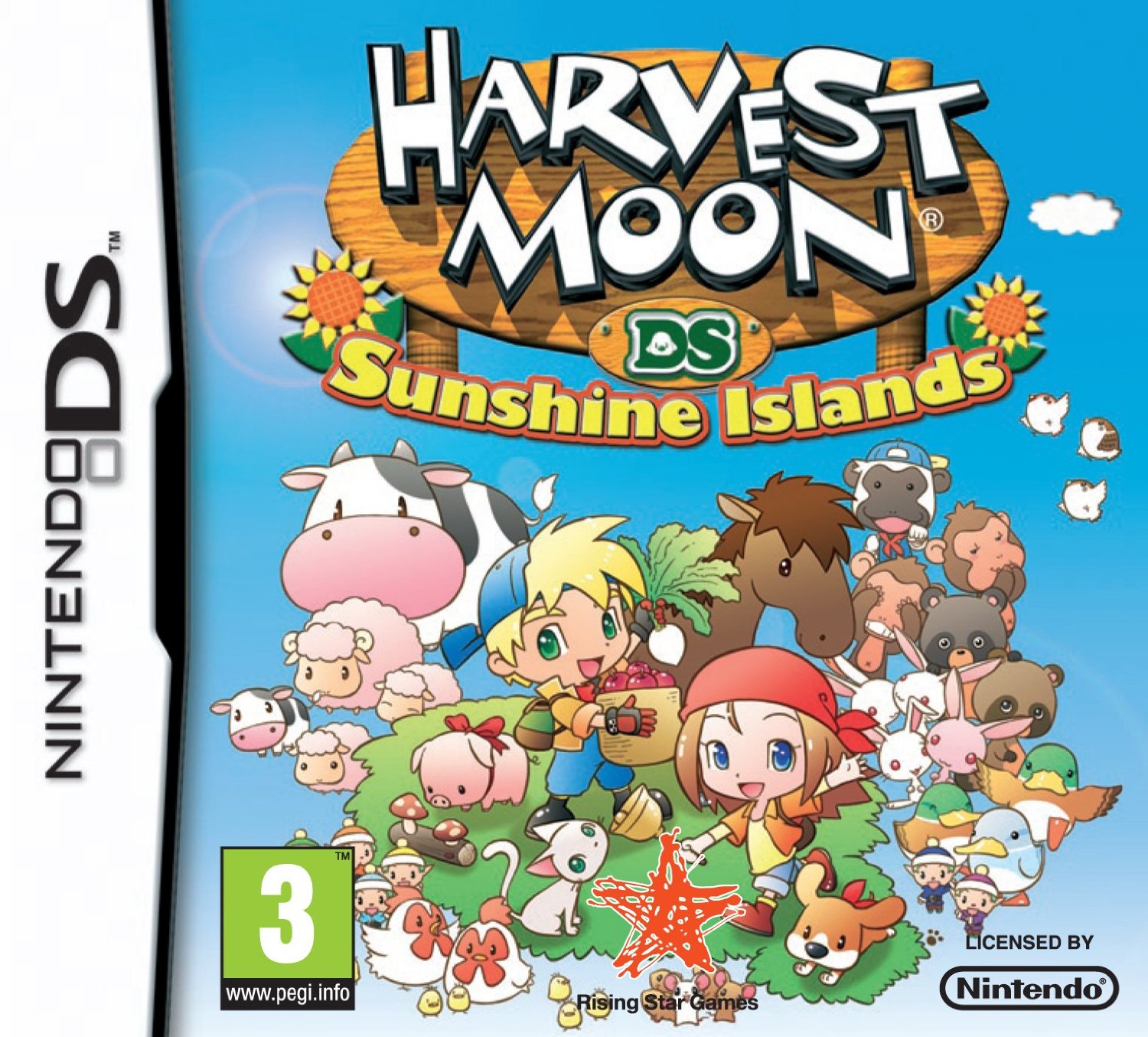 Harvest Moon Sunshine Islands DS
