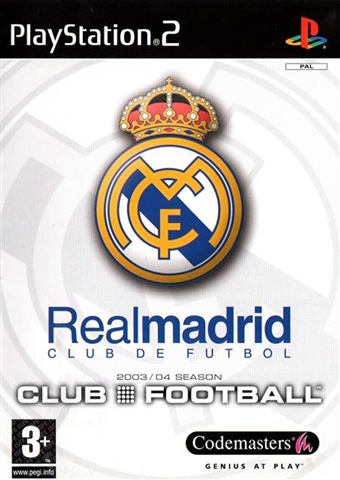 Club Football: Real Madrid PS2