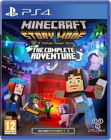 Minecraft: Story Mode Complete Adventure Ep 1-8 PS4