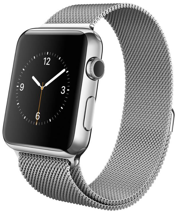 Apple Watch (A1554) Stainless Steel 42mm with Milanese Loop
