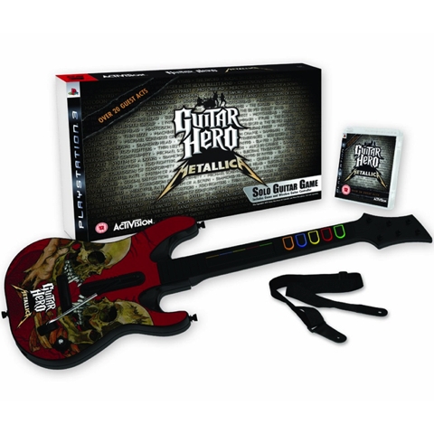Guitar Hero Metallica (With Guitar) PS3