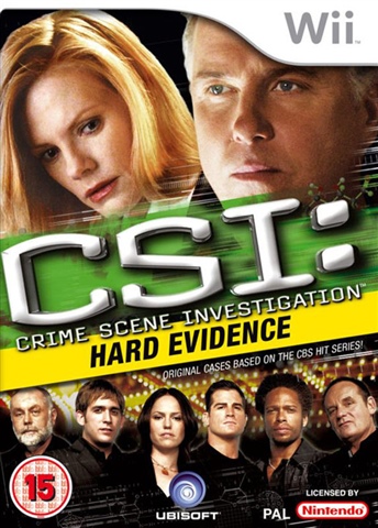 Csi:Crime Scene Investigation Hard Evide Wii