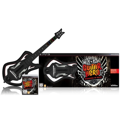 Guitar Hero: Warriors Of Rock + Guitar PS3