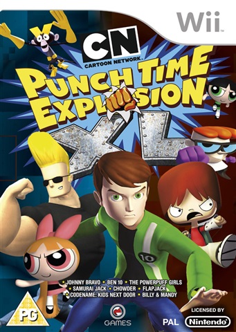Cartoon Network Punch Time Explosion XL Wii