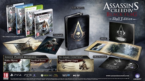 Assassins Creed IV: Black Flag Skull Edition PS4