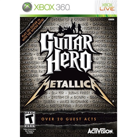 Guitar Hero Metallica Sp.Ed. + T-Shirt Xbox 360
