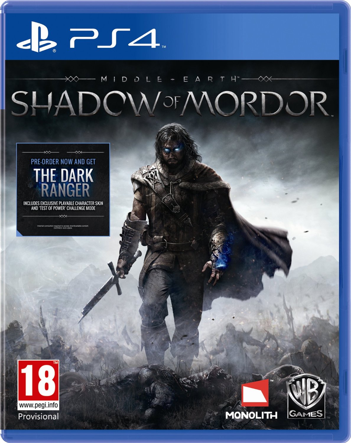 Middle-Earth: Shadow of Mordor PS4