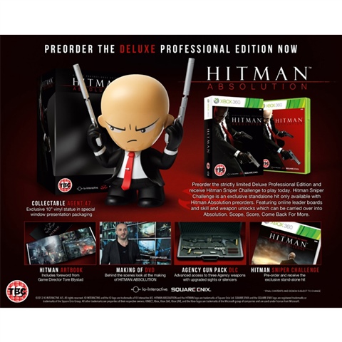 Hitman Absolution (18) Deluxe + Figure Xbox 360
