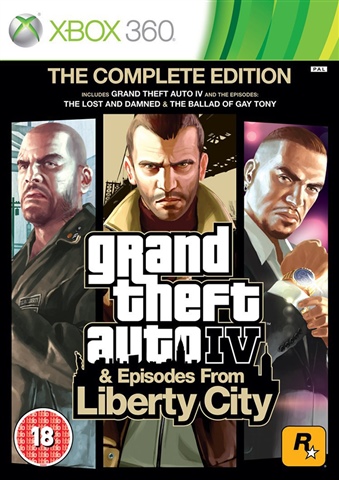 Grand Theft Auto 4 & Eps. From Liberty Xbox 360