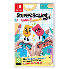 SnipperClips Plus: Cut It Out Together! (Switch)
