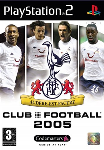 Club Football: Tottenham 2005 PS2