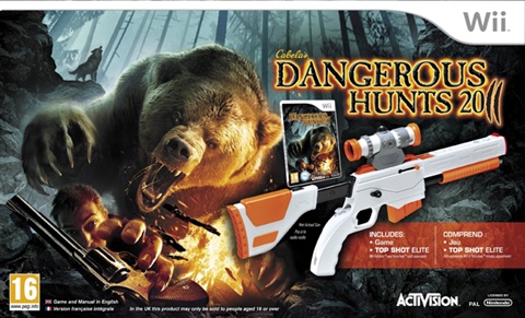 Cabela's Dangerous Hunts 2011 +TSE Gun Wii