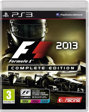 F1 2013: Complete Edition PS3