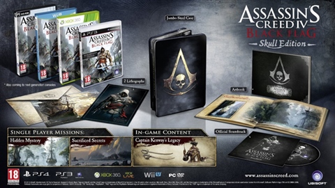 Assassin's Creed IV: Black Flag Skull Ed XBOX 360