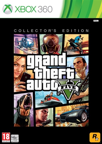 Grand Theft Auto V (5) Collector's Ed. Xbox 360
