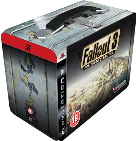 Fallout 3 Collectors Ed. Tin Box (18) PS3
