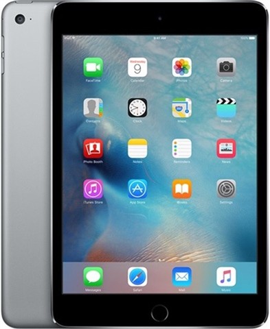 Apple iPad Mini 4 64GB Space Grey, WiFi