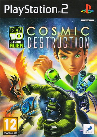 Ben 10 Ultimate Alien: Cosmic Destructio PS2