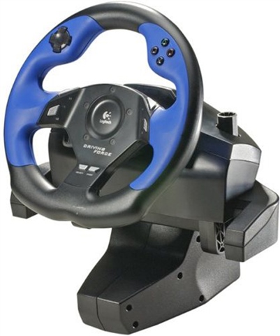Logitech Driving Force Steering Wheel + Pedals PS2, PS3