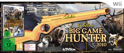 Cabela Big Game Hunter + Gun Wii