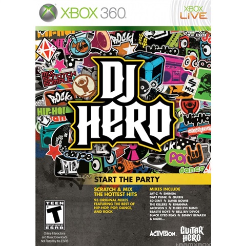 DJ Hero (Game Only) Xbox 360