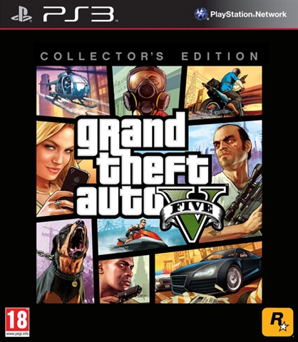 Grand Theft Auto V (5) Collector's Ed. PS3