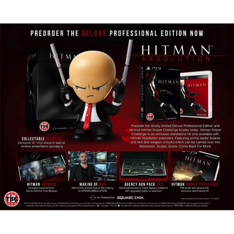 Hitman Absolution (18) Deluxe + Figure PS3