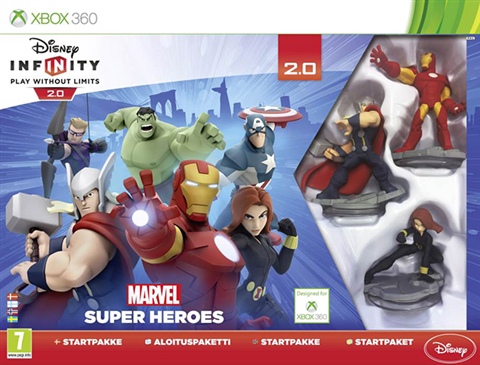 Disney Infinity 2.0 Marvel Super Heroes Starter Pack Xbox 360