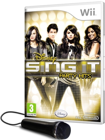 Disney Sing It Party Hits + Microphone Wii