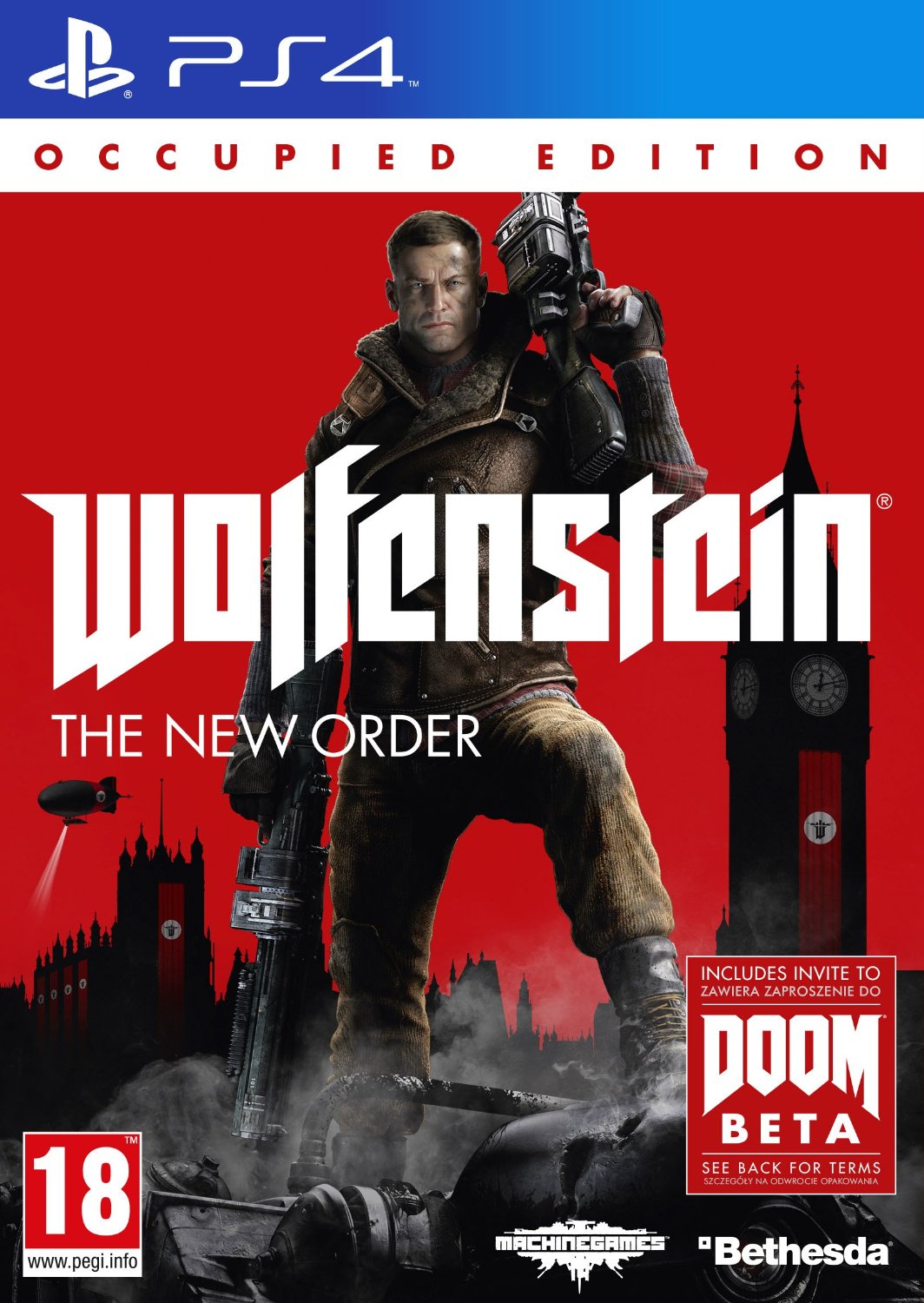 Wolfenstein The New Order Occupied Edition PS4