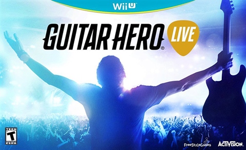 Guitar Hero Live + 6 Button Guitar Wii U