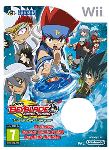 Beyblade Metal Fusion Wii