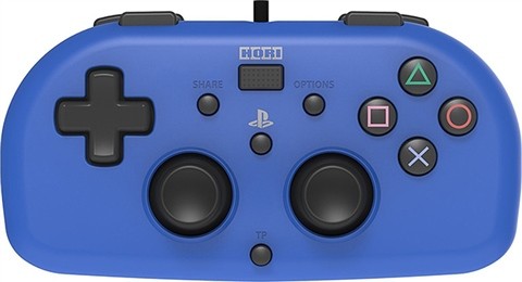 Hori Mini Gamepad for PS4 (Wired) - Blue