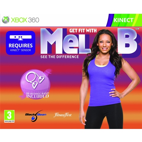 Get Fit with Mel B + Resistance Band Xbox 360