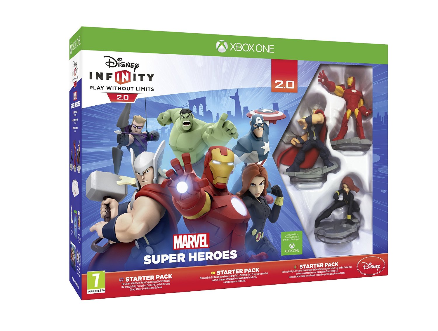 Disney Infinity 2.0 Marvel Superheroes Starter Pack (Xbox One