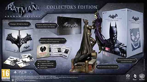 Batman: Arkham Origins CE +Statue PS3