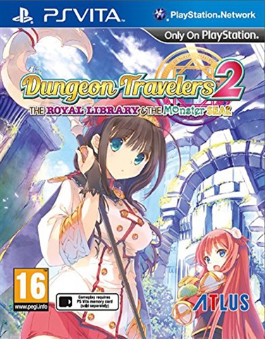 Dungeon Travelers 2: The Royal Library and the Monster Seal PS Vita