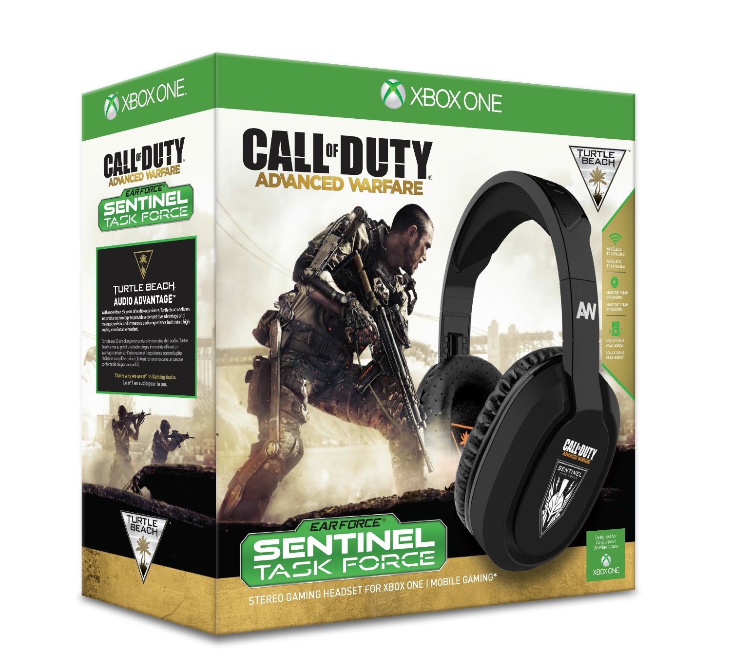 Turtle Beach Call of Duty Advanced Warfare Ear Force Sentinel Task Force Xbox One