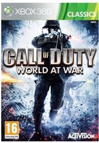 Call of Duty World At War Classics Xbox 360