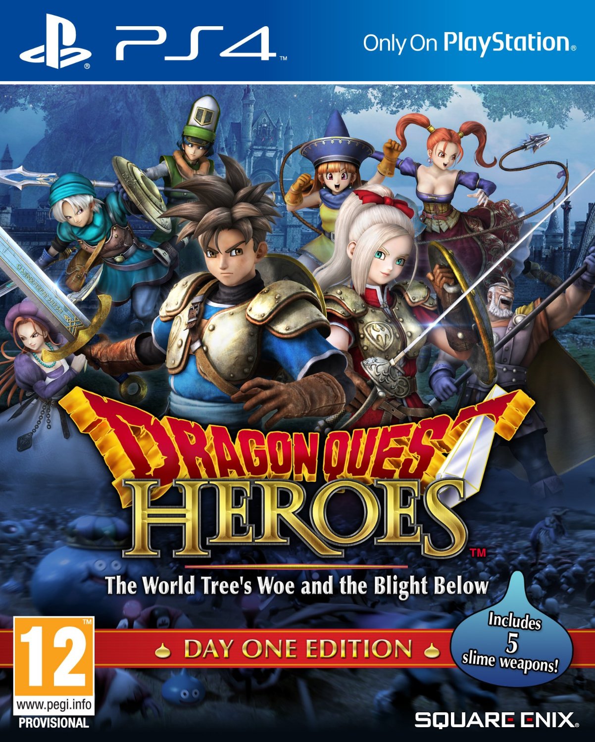 Dragon Quest Heroes: The World Tree's Woe and The Blight Below Day One Edition PS4