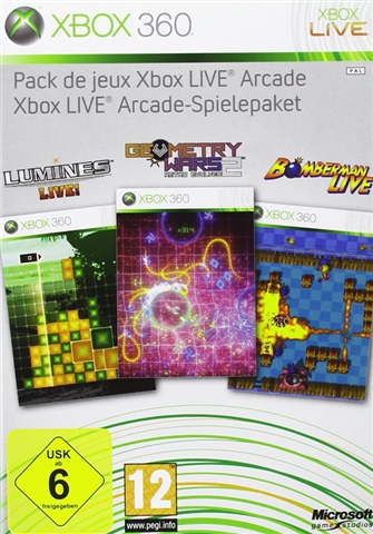 XBLA Compilation: Lumines Live etc Xbox 360