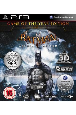 Batman Arkham Asylum - Game of the Year PS3