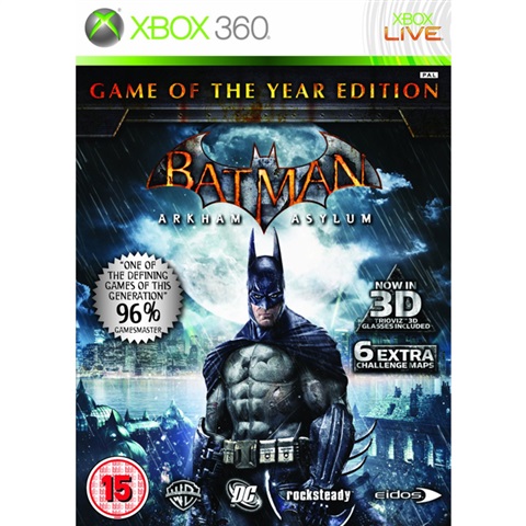 Batman Arkham Asylum (15) GOTY Ed. XBOX 360